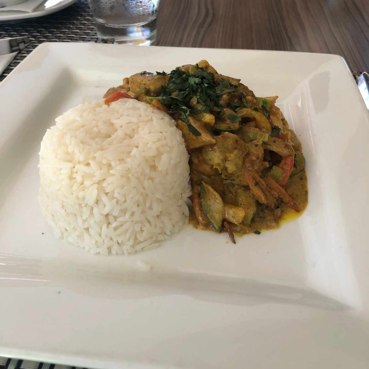 Pollo al curry