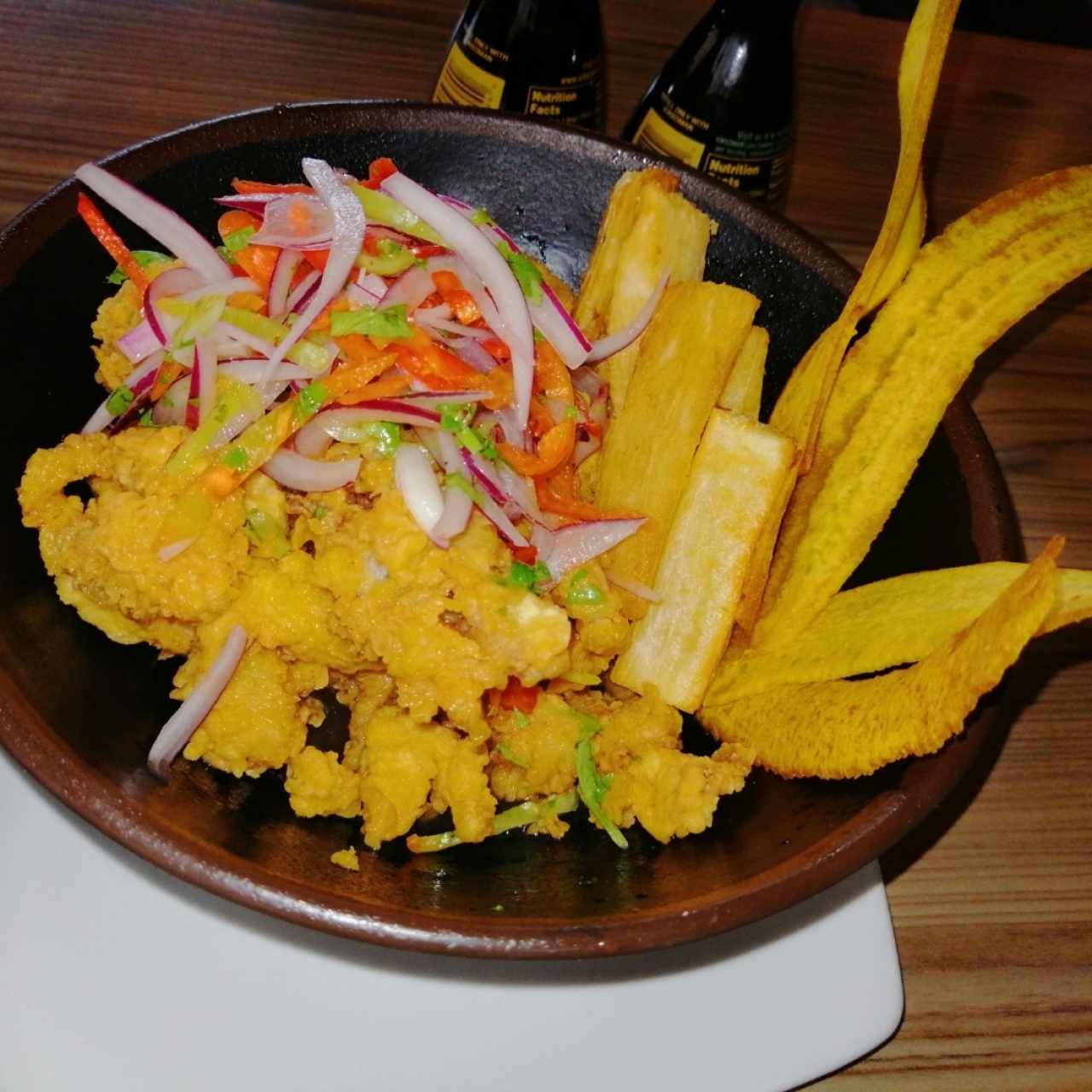 tempura de marisco 
