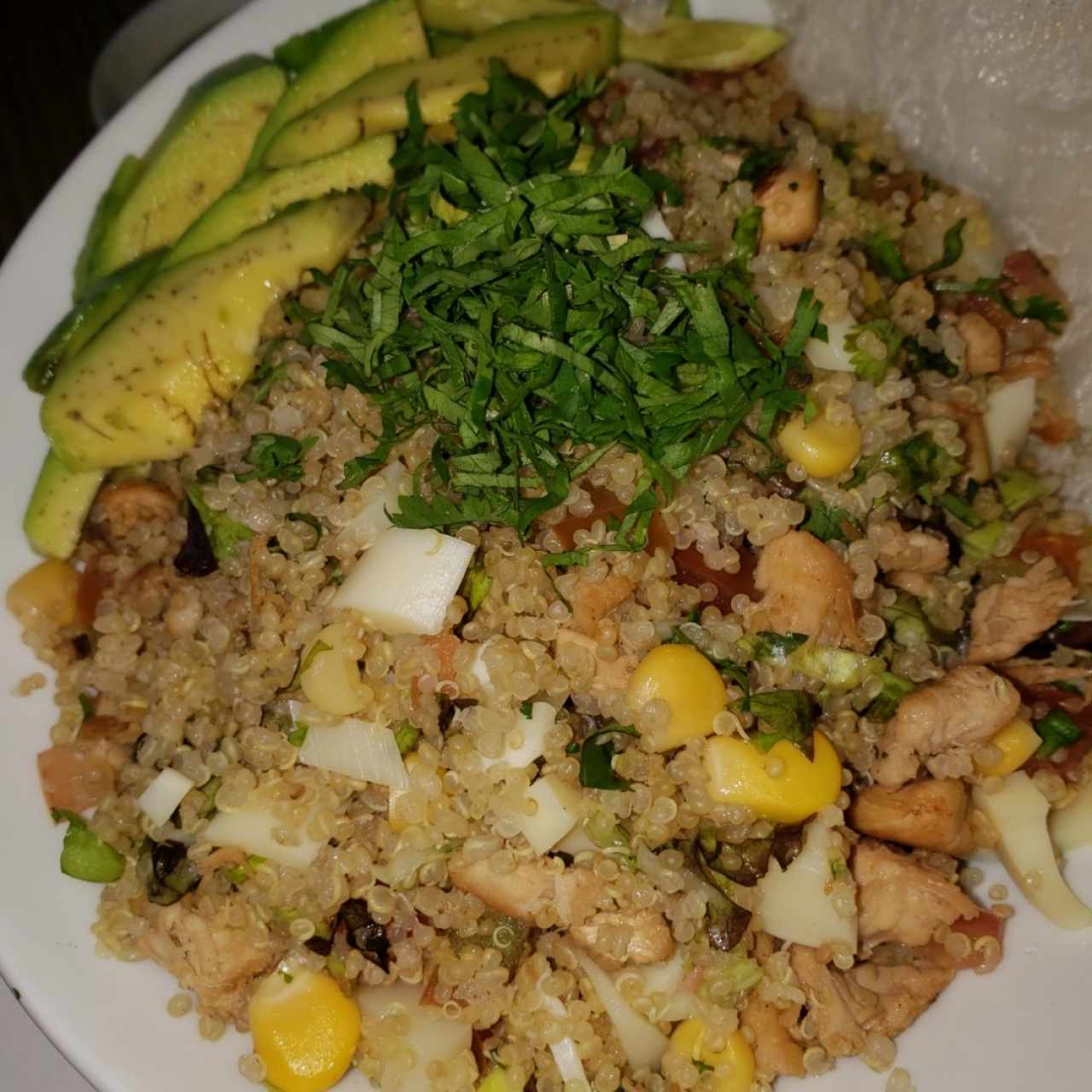 Ensalada de Quinoa con Pollo😋