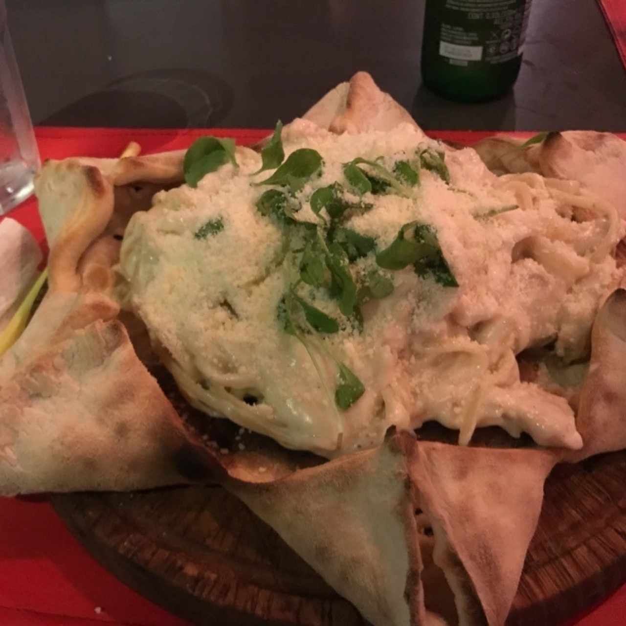 PASTAS - Alfredo con Pollo