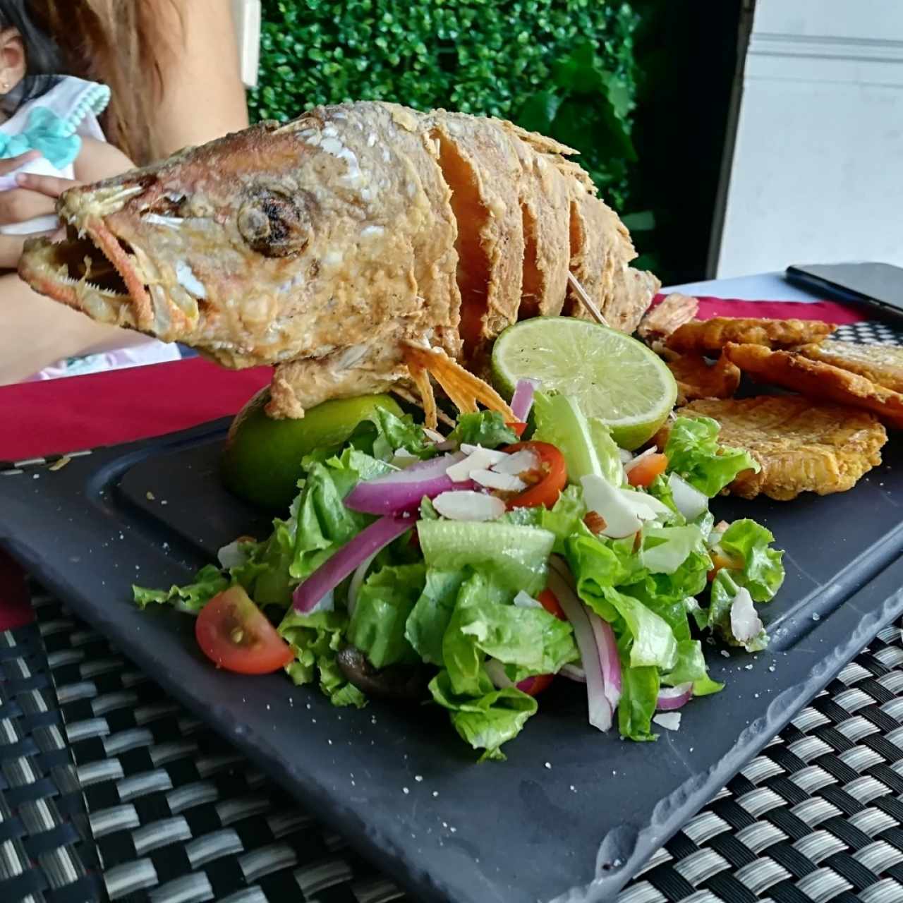 Pescado Frito Entero