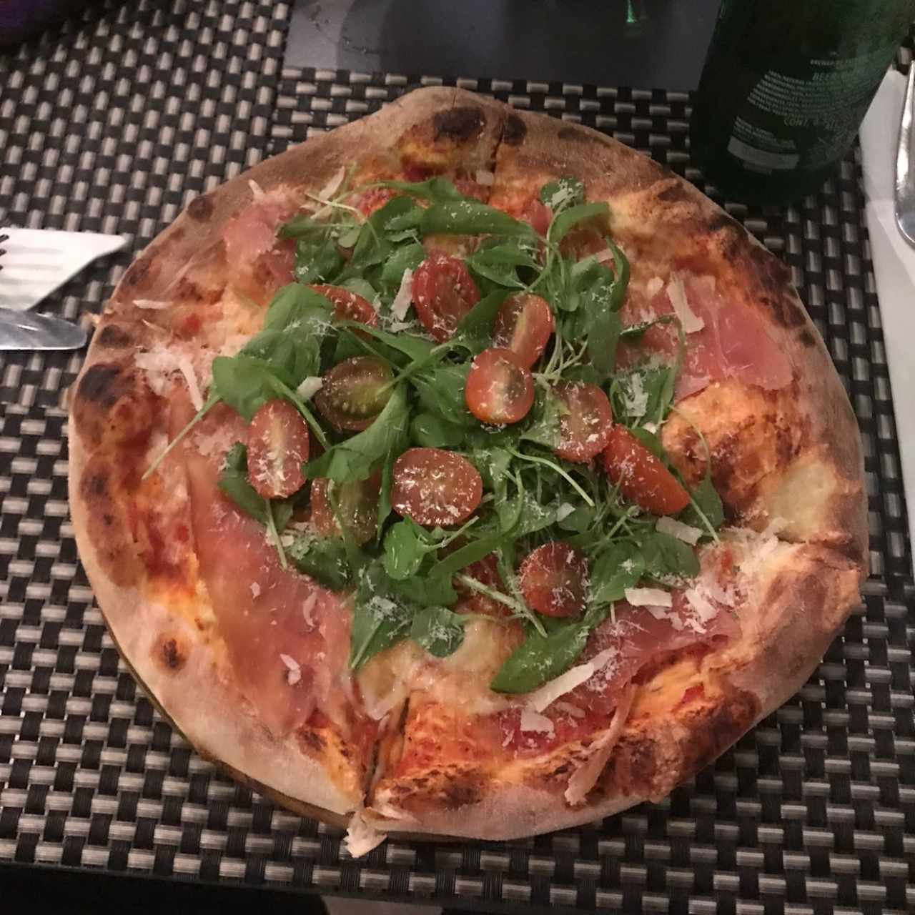 pizza de rugula