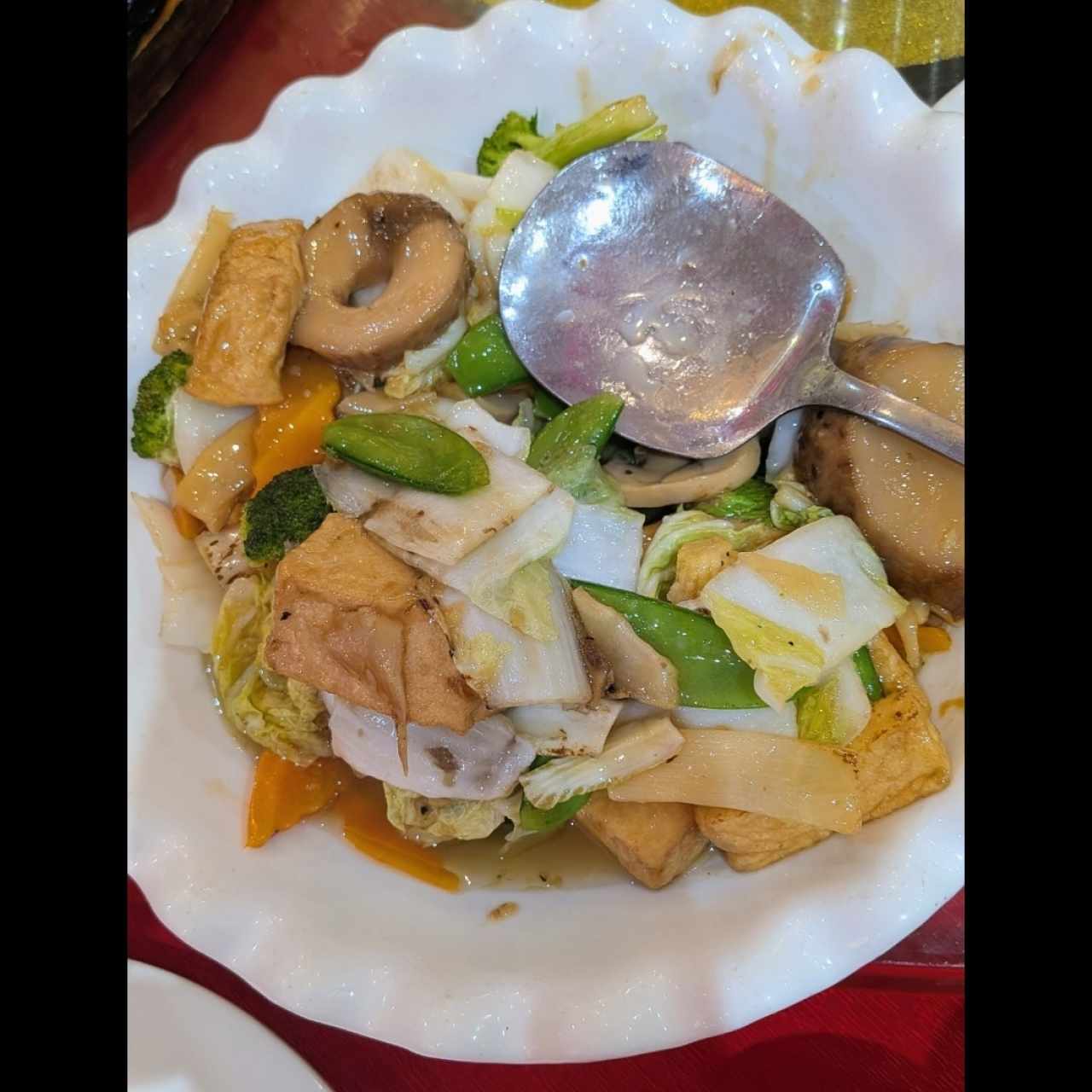 Tofu - Tofu con Vegetales