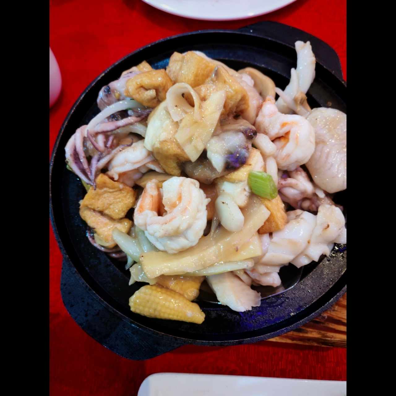 Cazuela de mariscos 