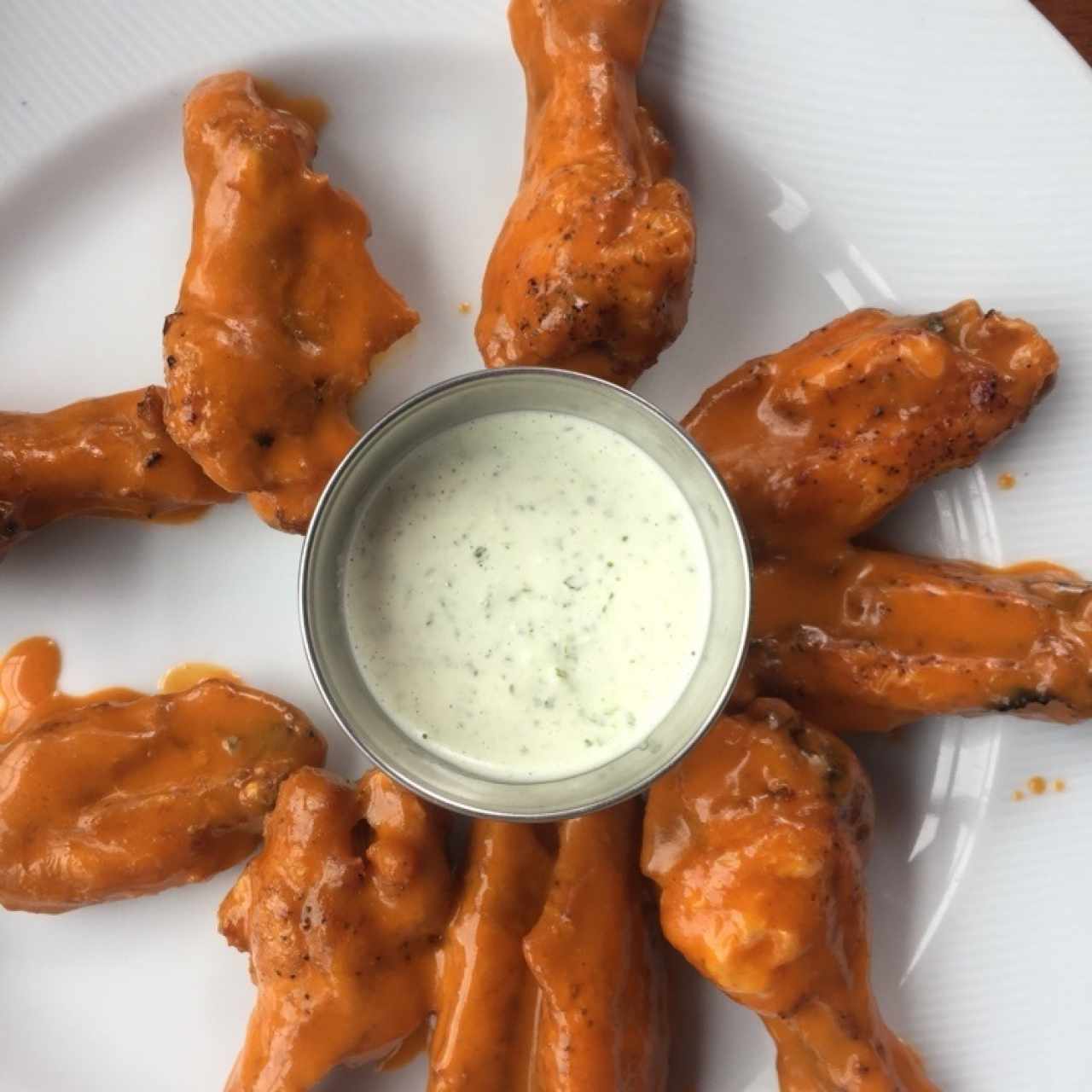 Wings con Salsa Búfalo