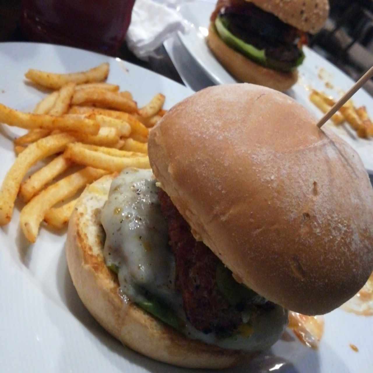 Caminito y times square Burger