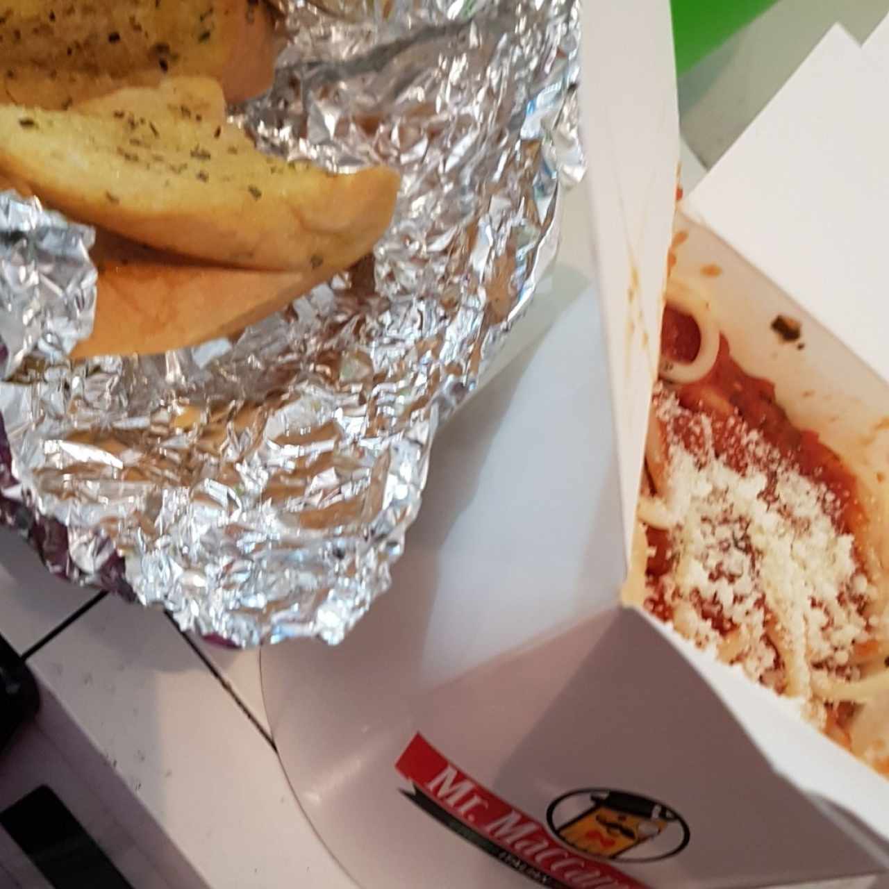 Spaghetti Arabbiata.