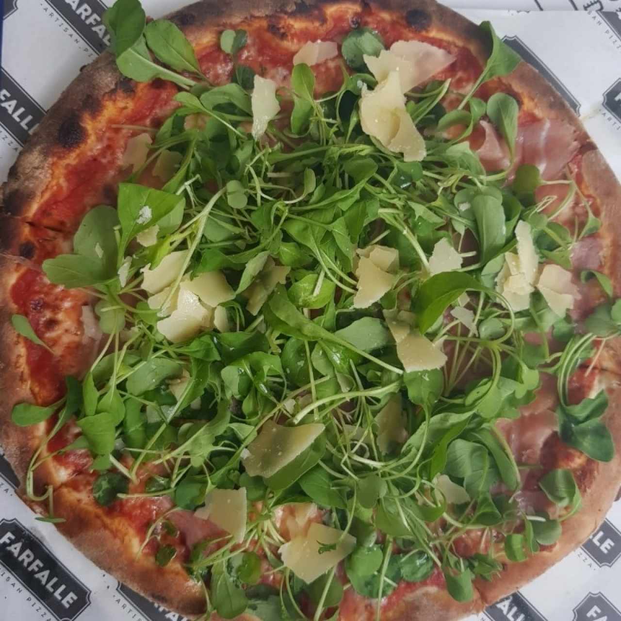 Pizza Prosciutto Arugula 