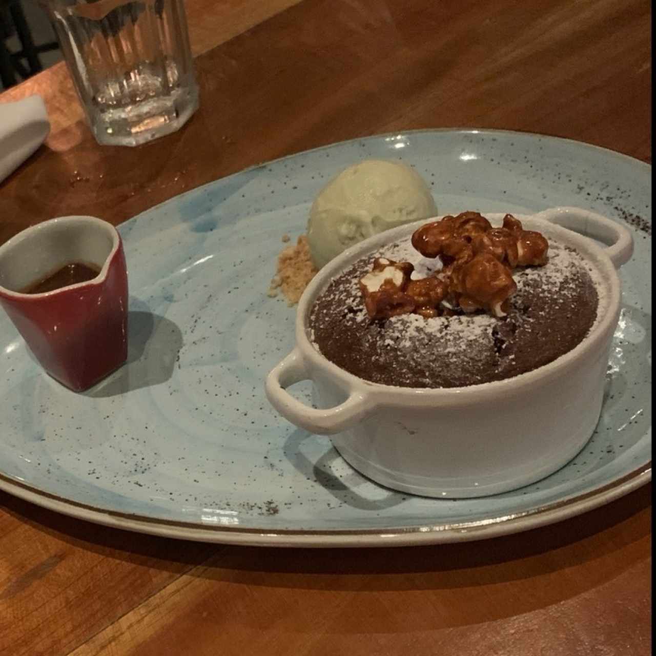 souffle de chocolate 