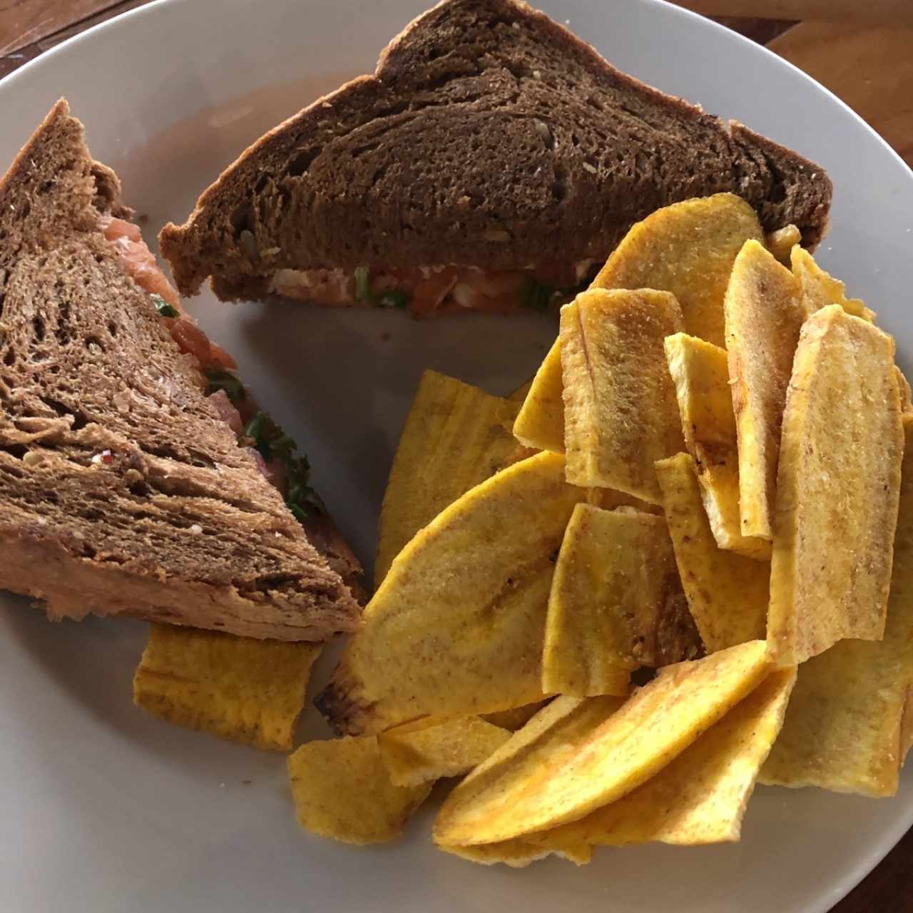 Sándwiches - Smoked Salmón Sándwich