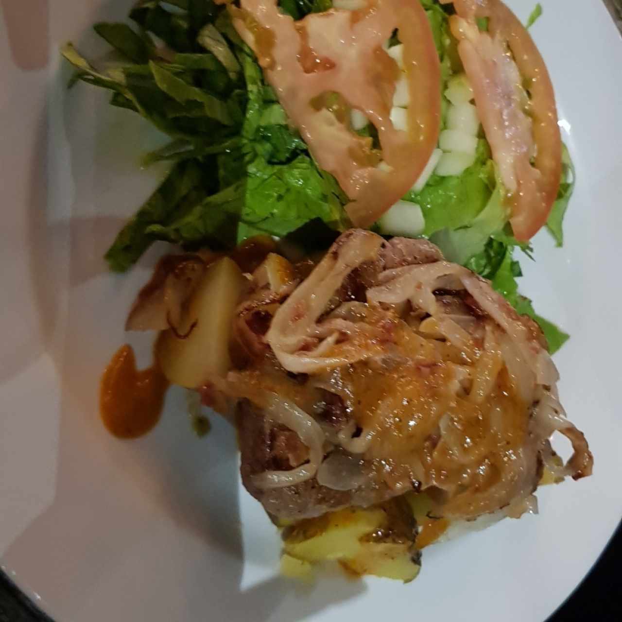 filete encebollado