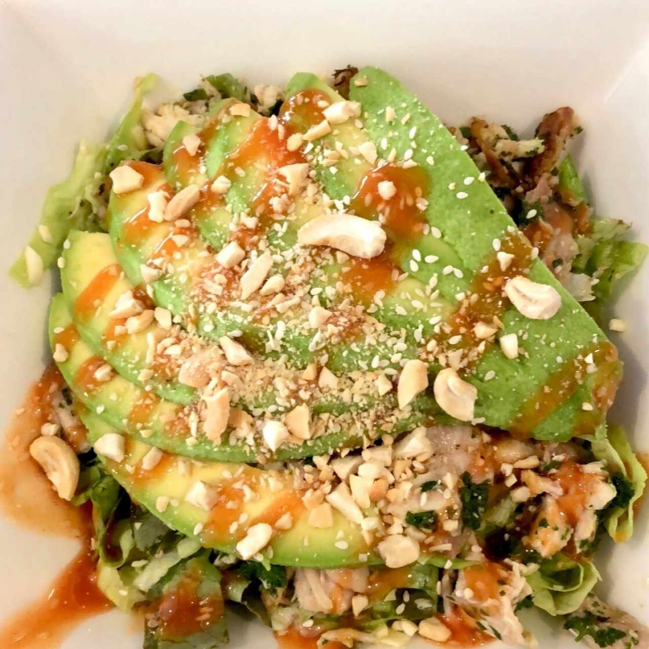 Ensalada de Palmito con Pollo