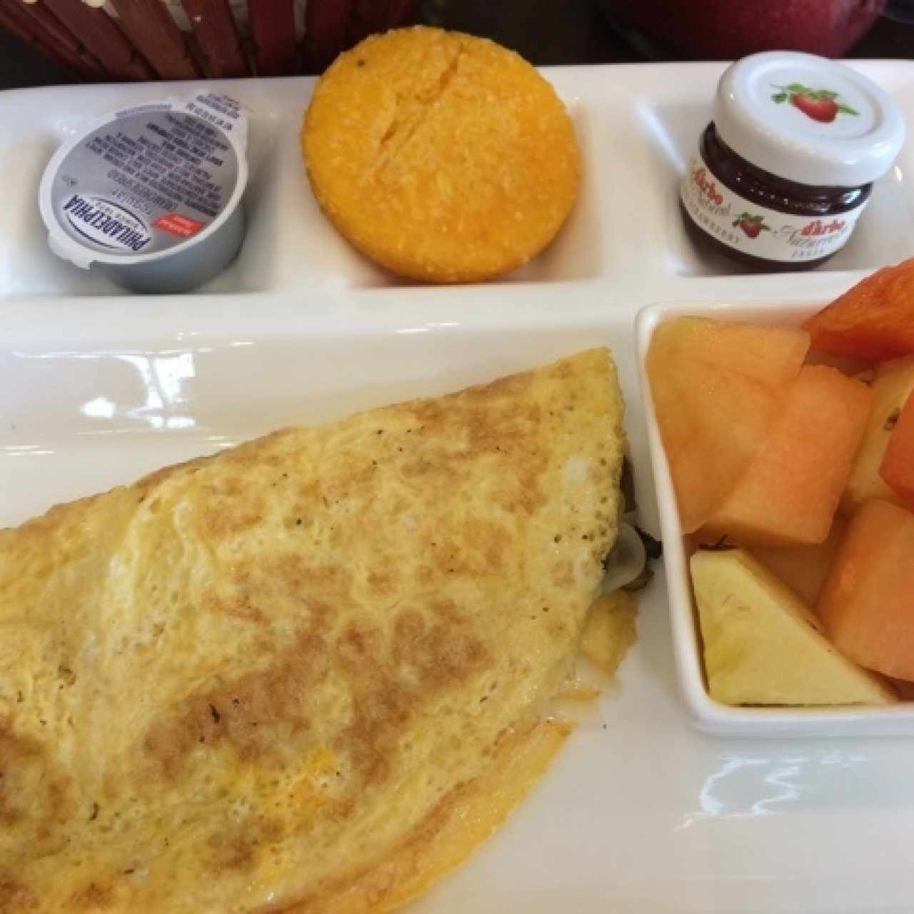 Omellette Rubio con Pavo y Champiñones