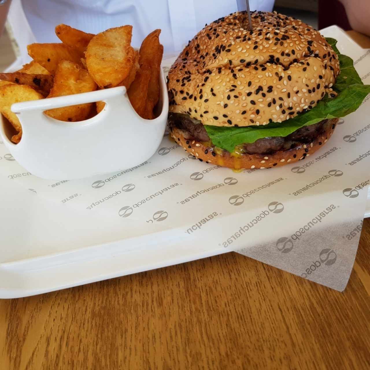 hamburguesa de entraña