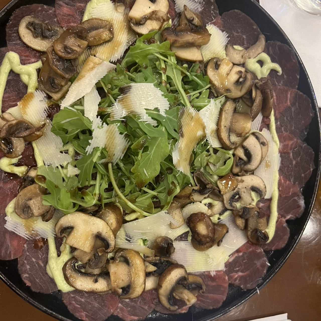 Entradas - Carpaccio de Lomo