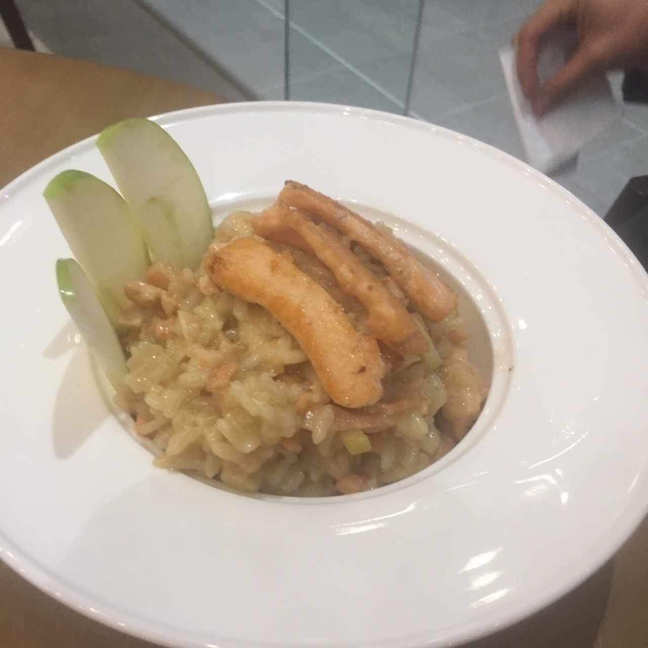 Risotto Salmón 