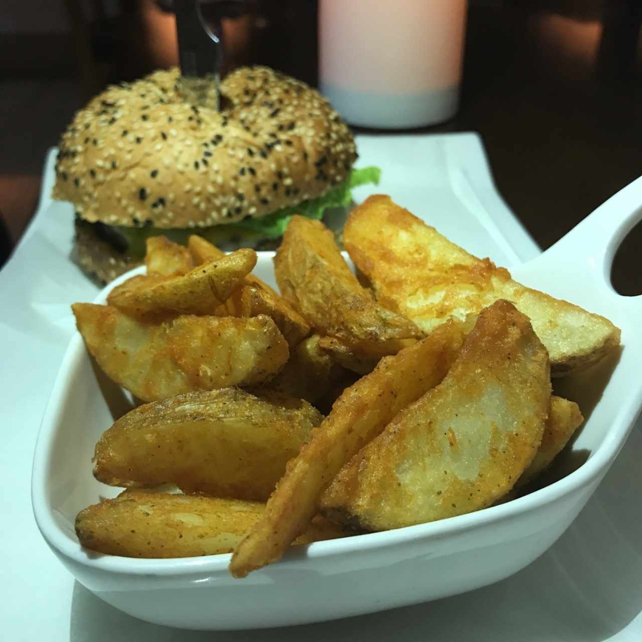 Hamburguesa de entraña 