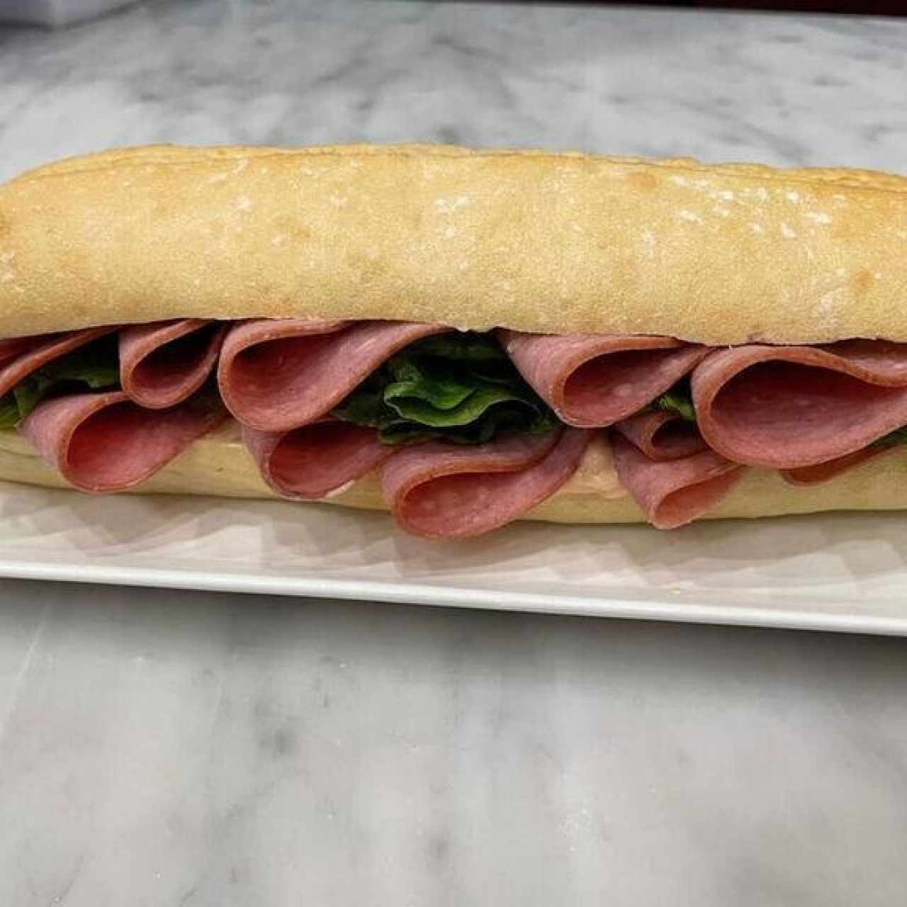 Emparedado Salami y Pavo kosher