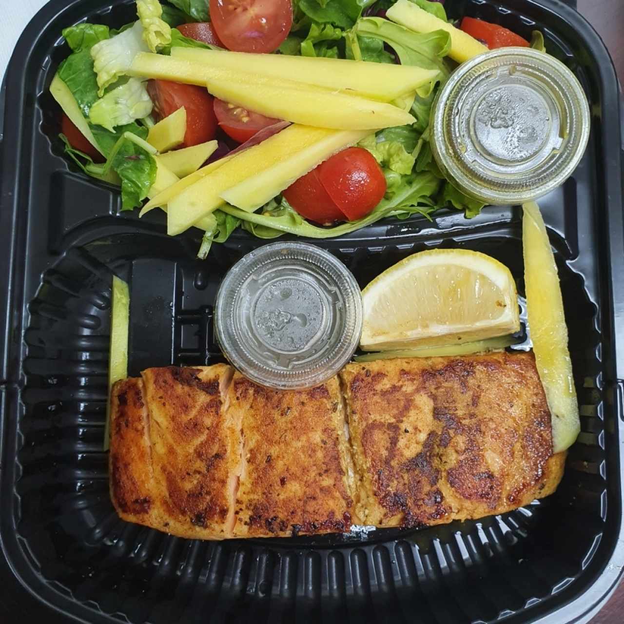 Salmón a la plancha