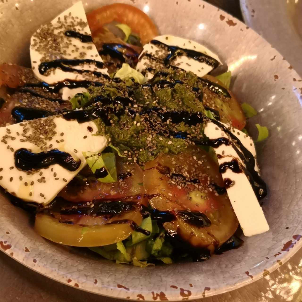 Ensalada de temporada: Capresa