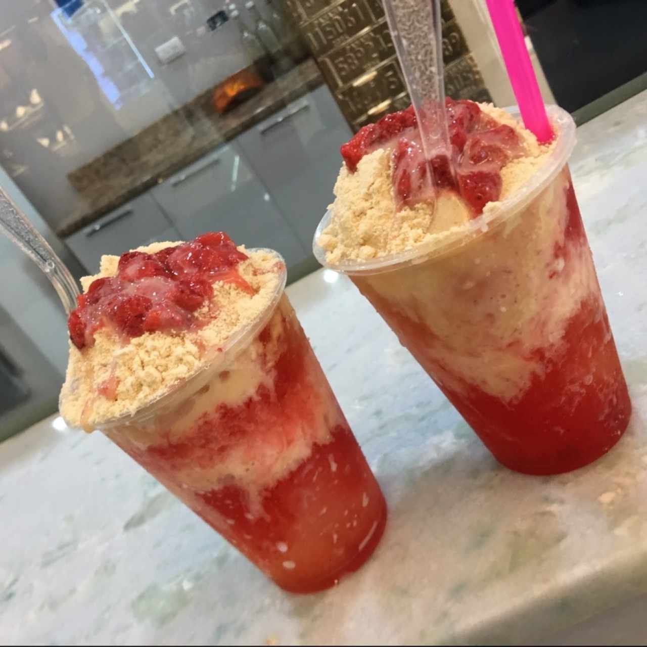 Rass de Maracuya con fresa