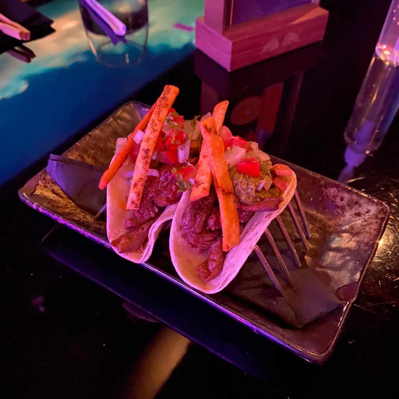 TACOS SUAVES DE ENTRAÑA