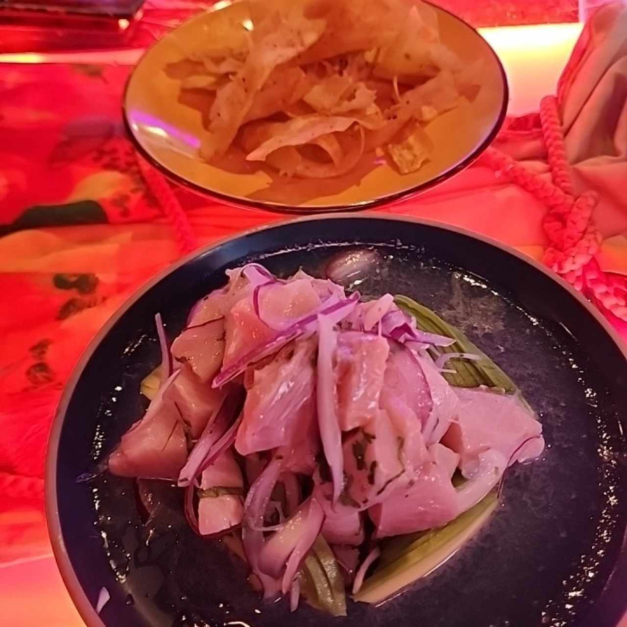 Pequeños Platos - Ceviche de Hamachi
