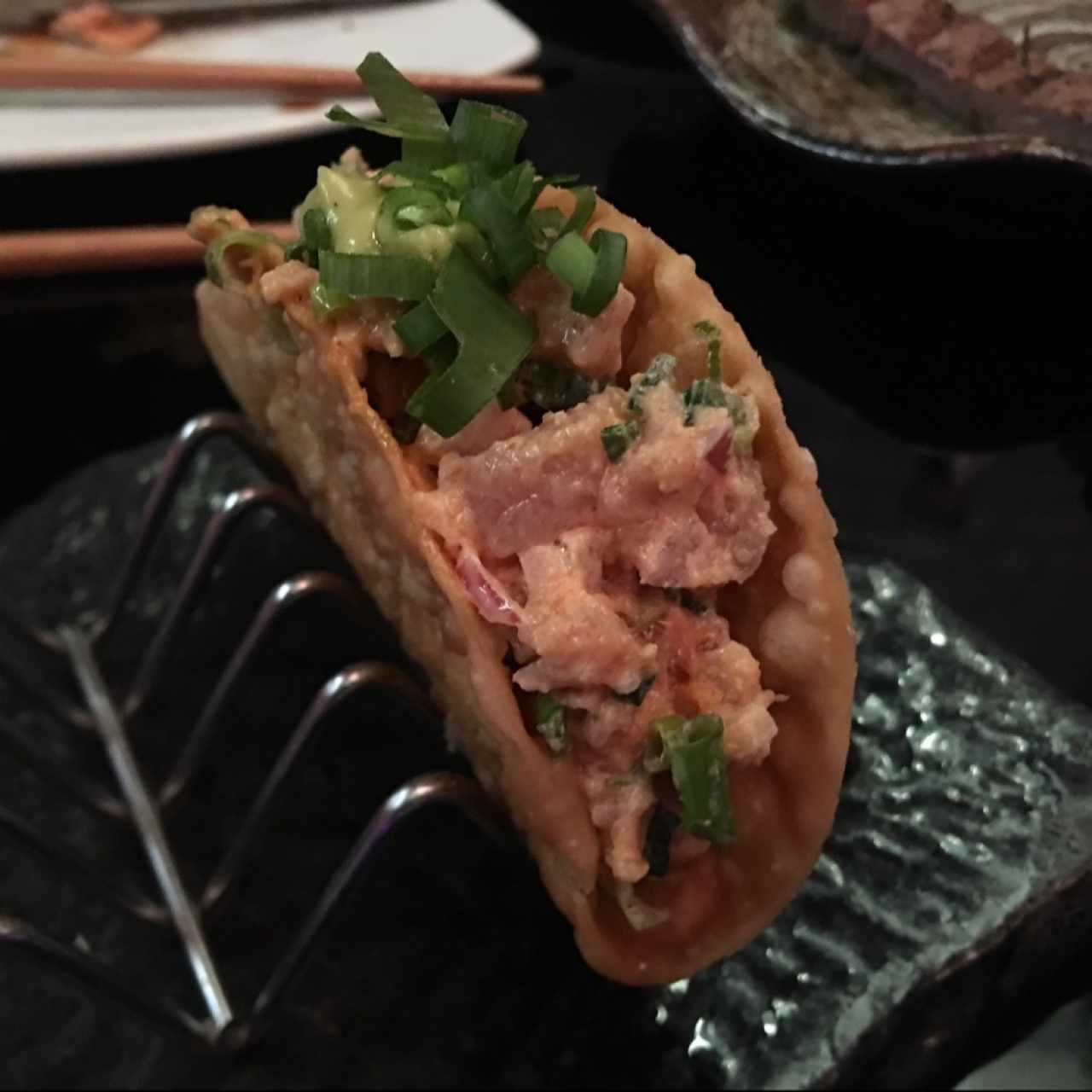 taco de atun