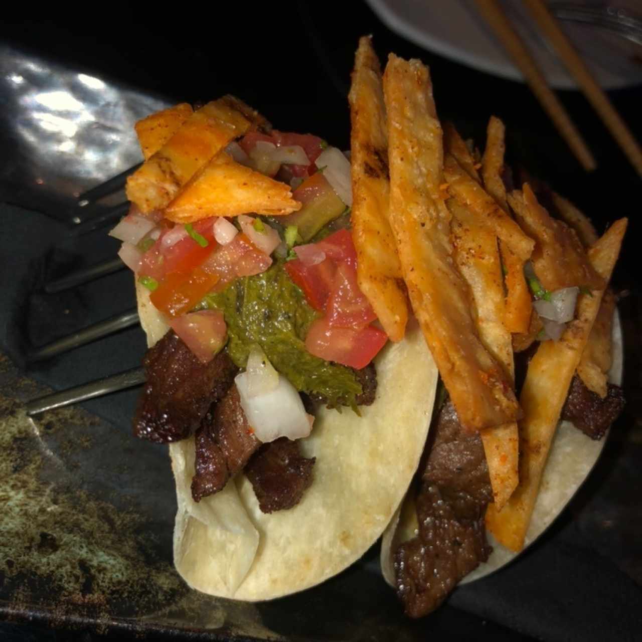 TACOS SUAVES DE ENTRAÑA