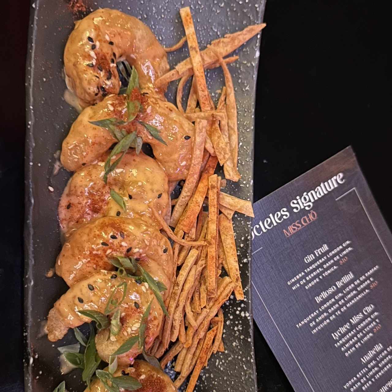 Shrimp tempura 