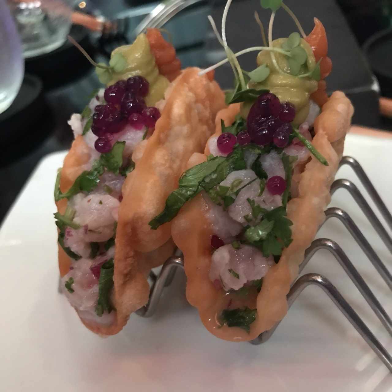 TACOS DE PEZ BLANCO