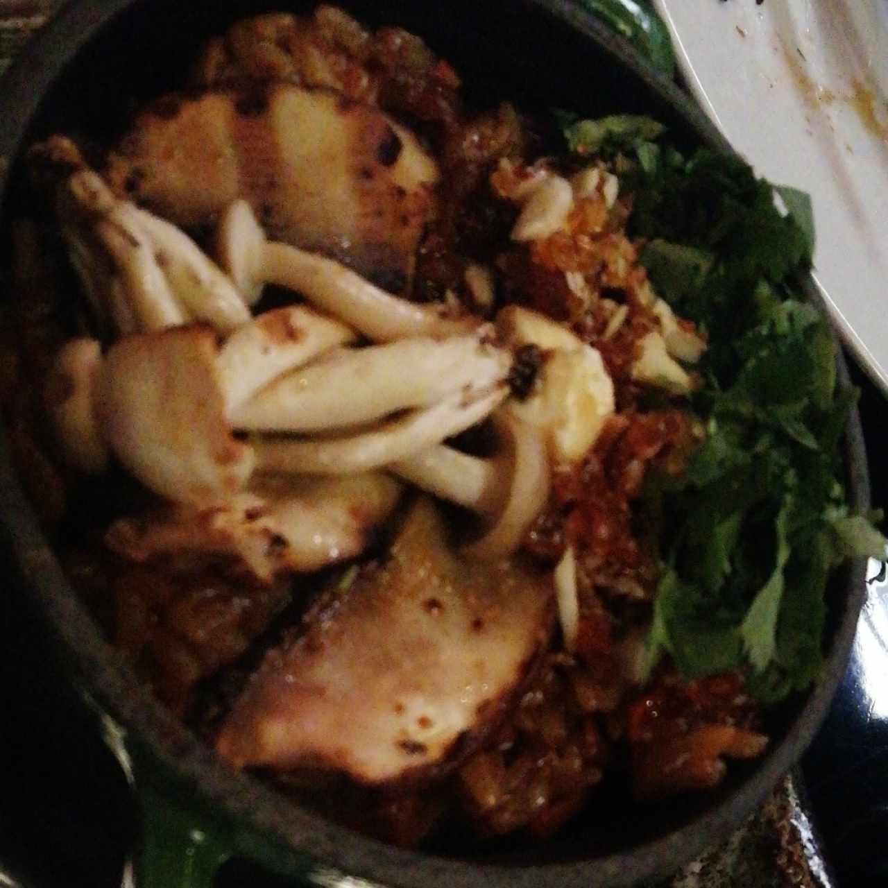 risotto de hongos