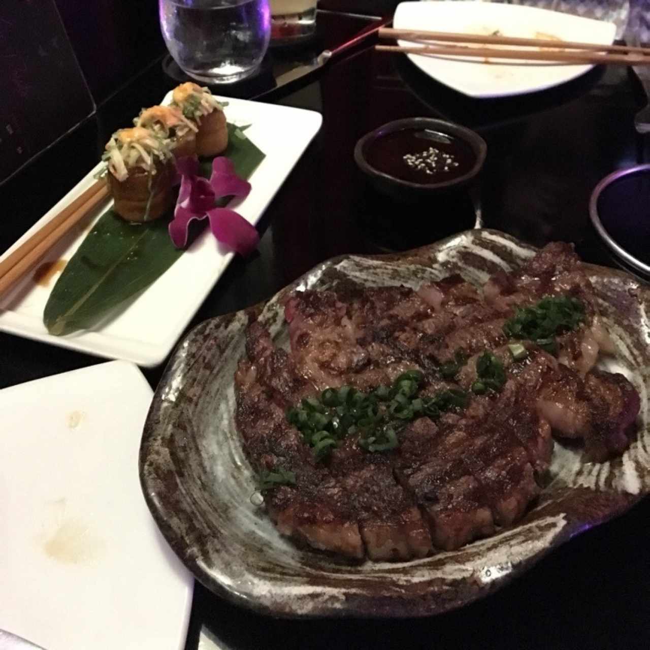 ROLLS - CRAB TEMPTATION y Ribeye
