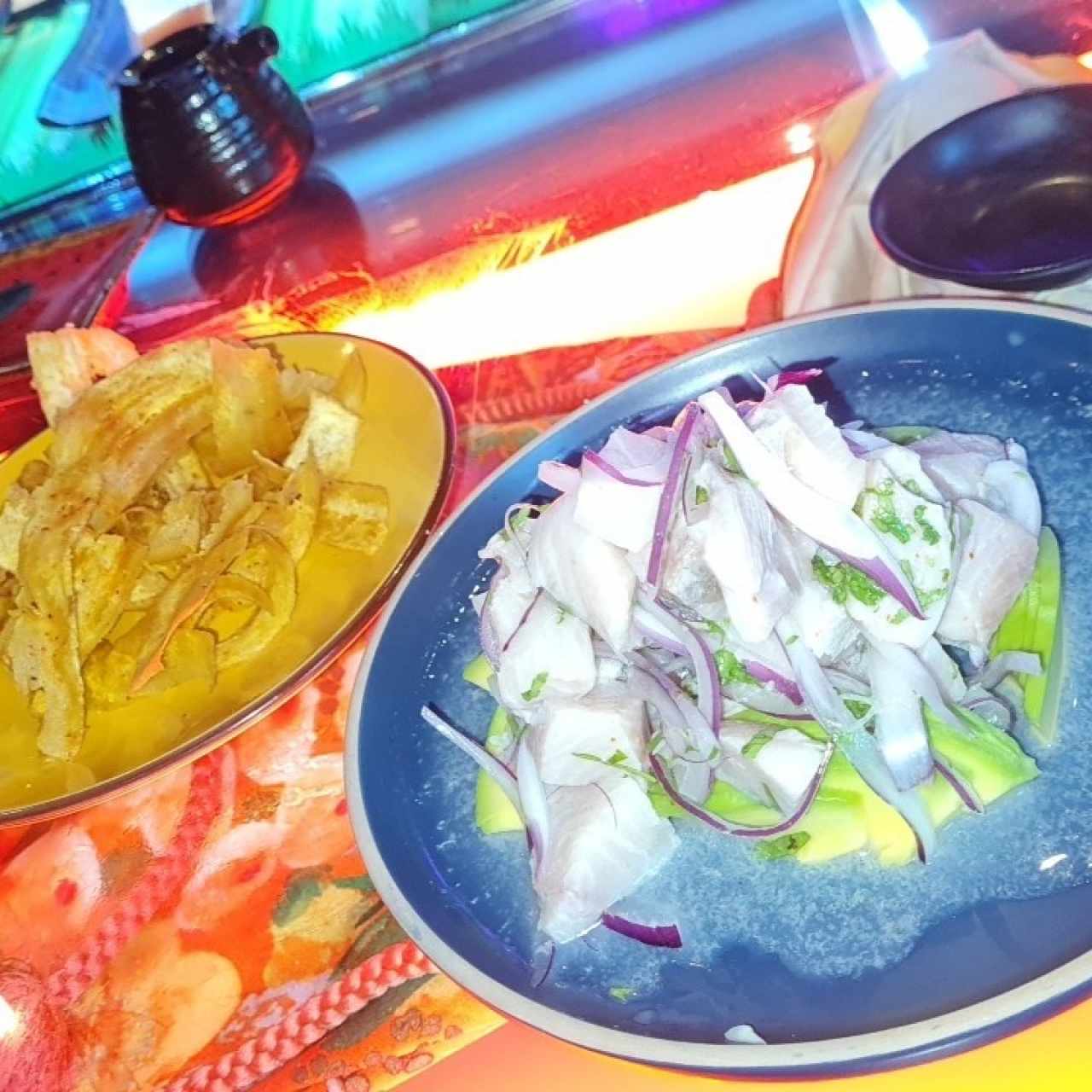 Pequeños Platos - Ceviche de Hamachi