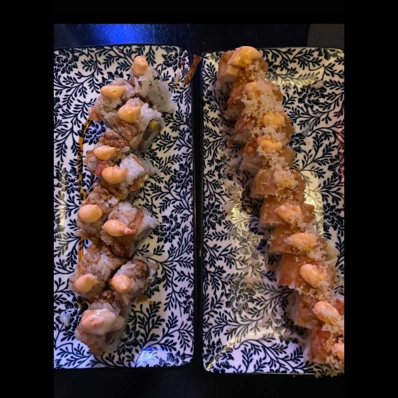 Rolls - Geisha Crunchy Roll y samurai roll