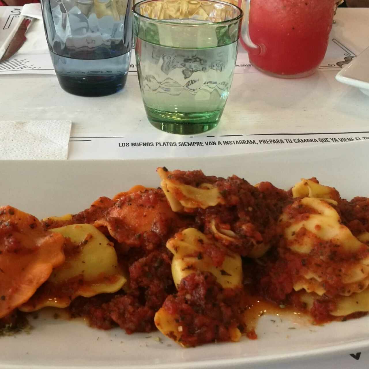 Raviolis combinados
