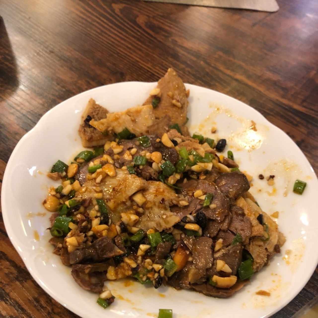 Ensalada de mondongo y carne