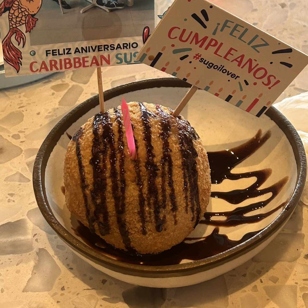 Postres - Helado Frito