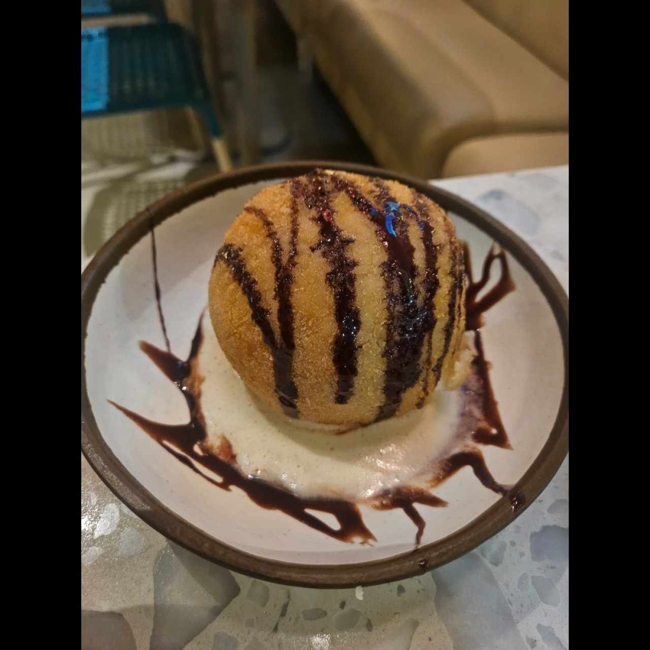 Postres - Helado Frito