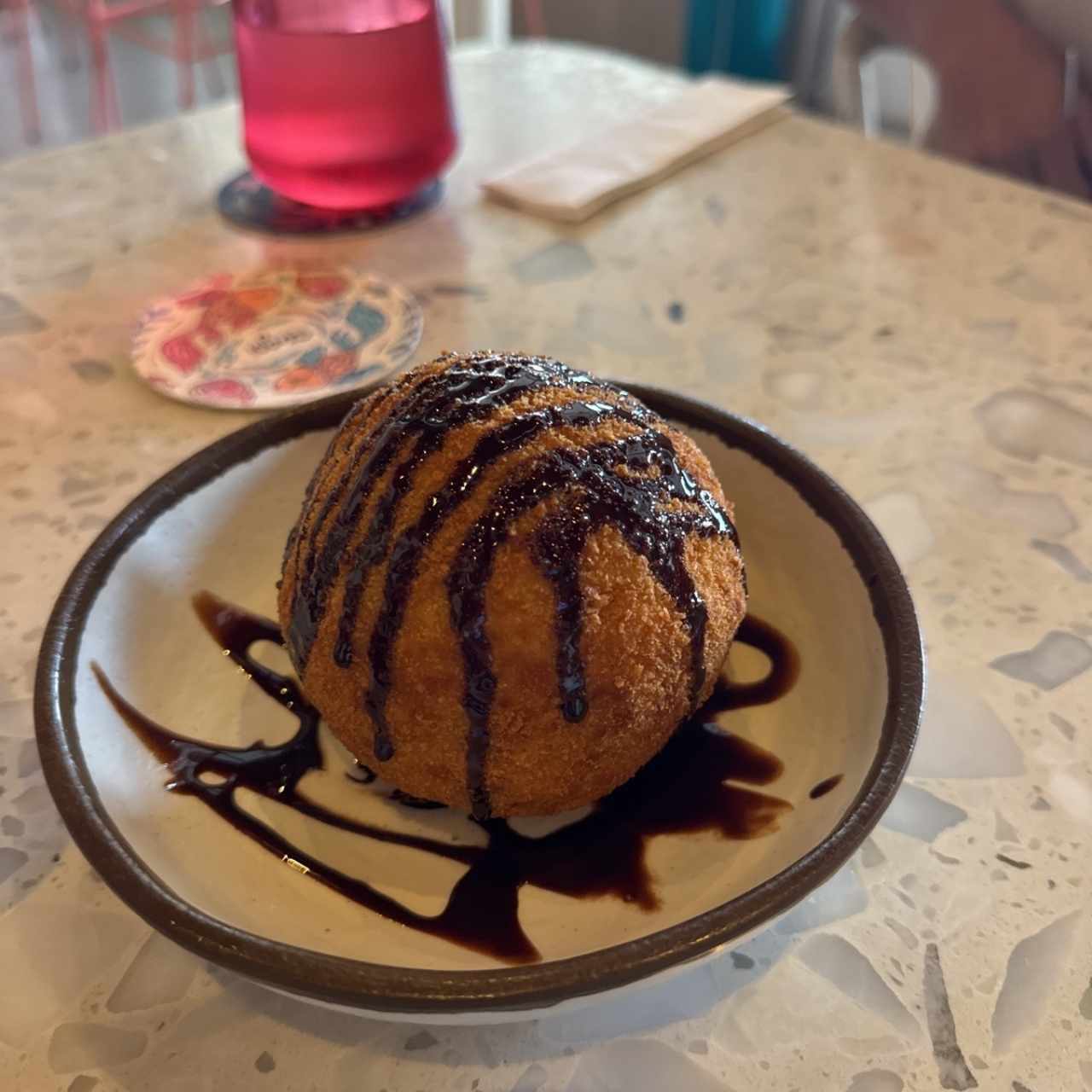 Postres - Helado Frito