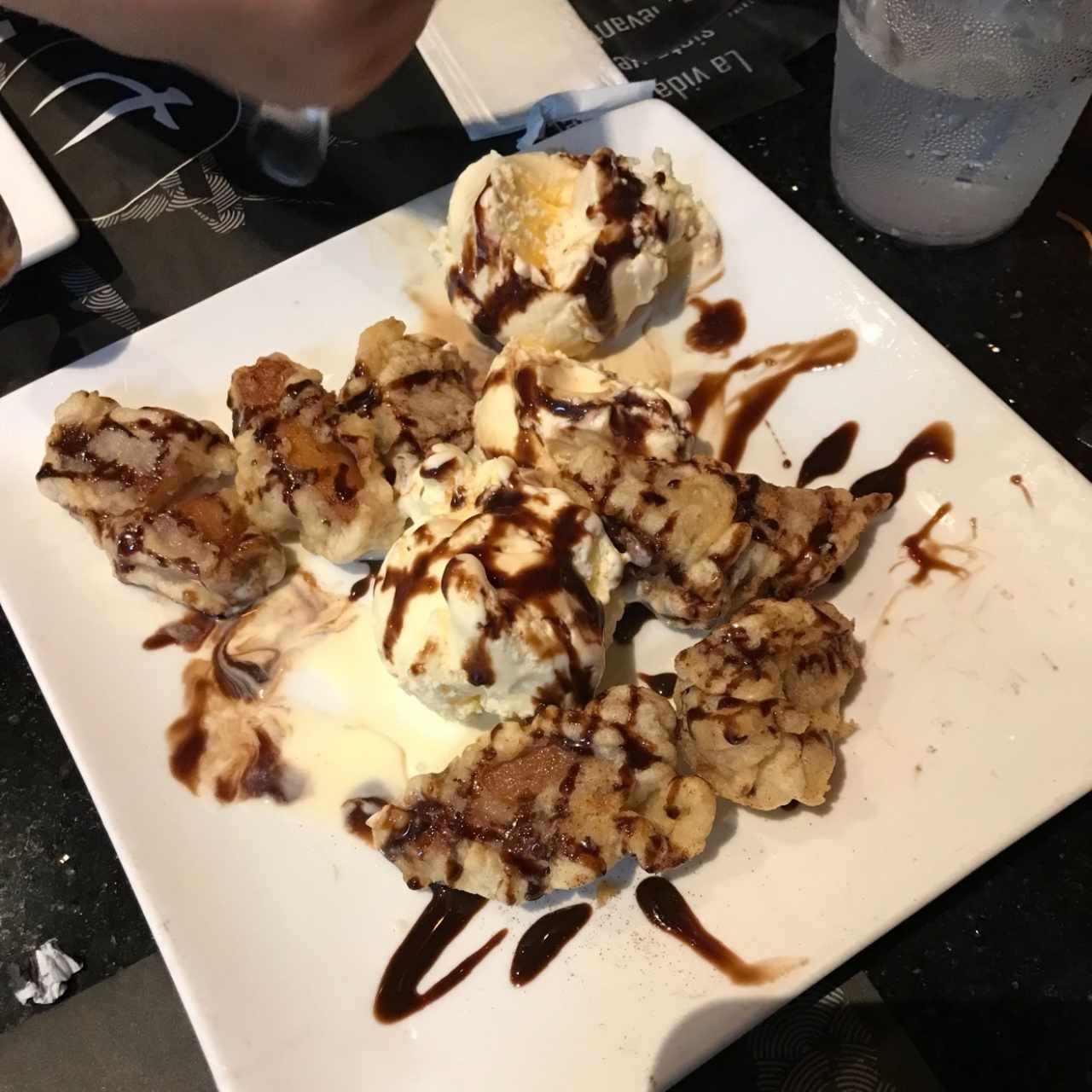 Postres - Manzana Tempura
