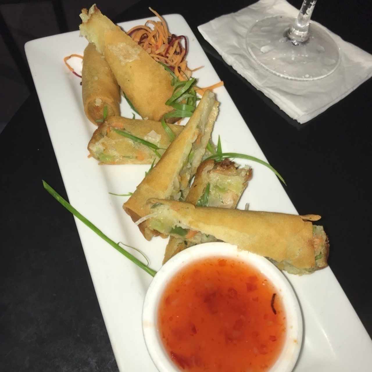 Entradas Calientes - Spring rolls