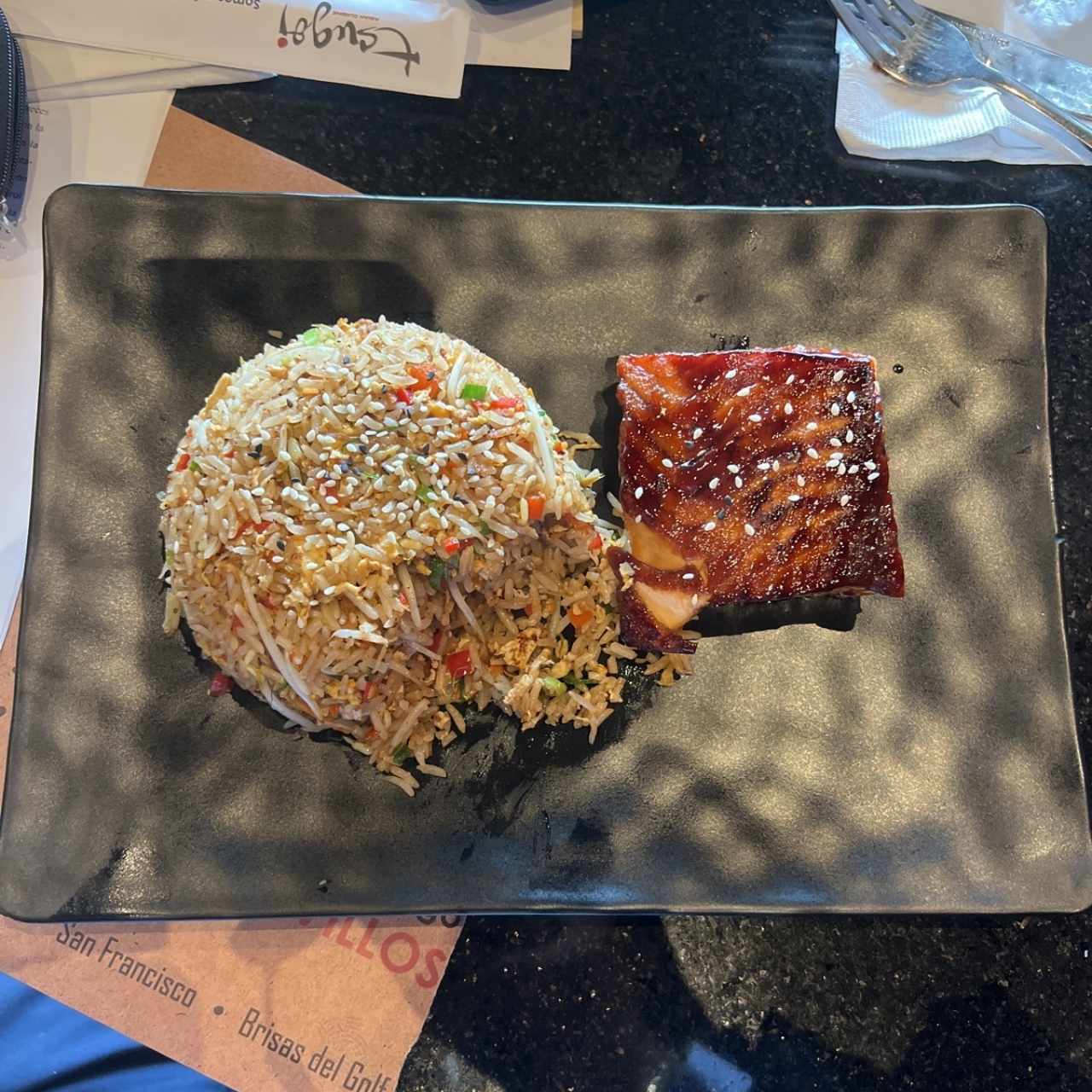 Yakimeshi Salmon