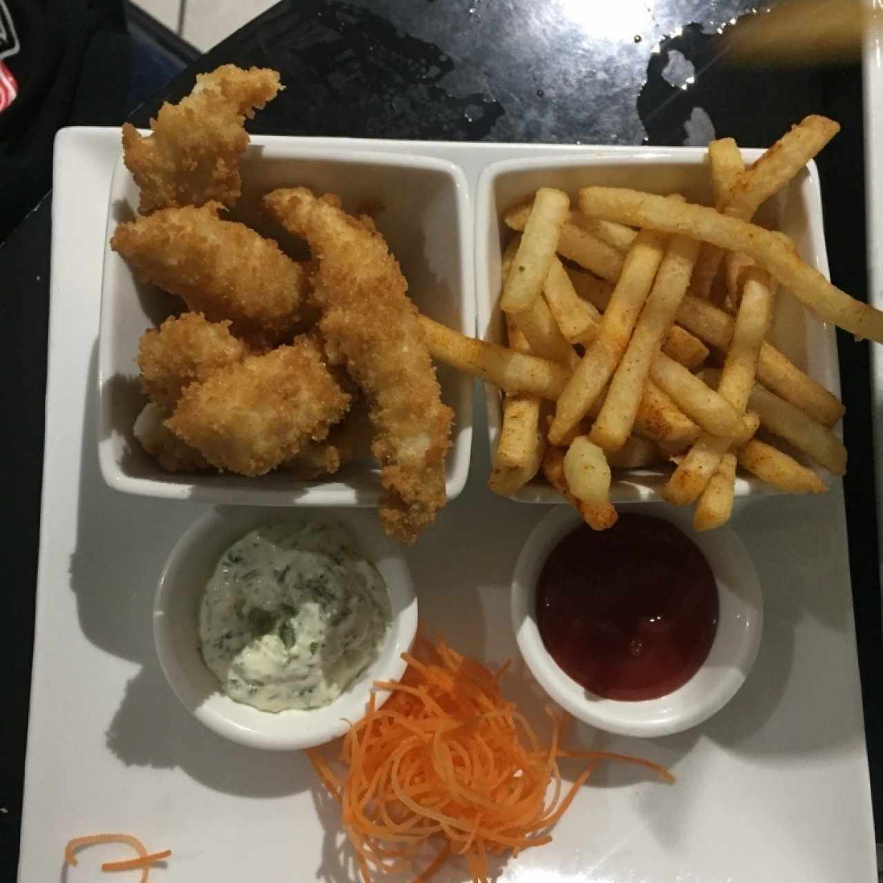 Menú Infantil - Fish & chips
