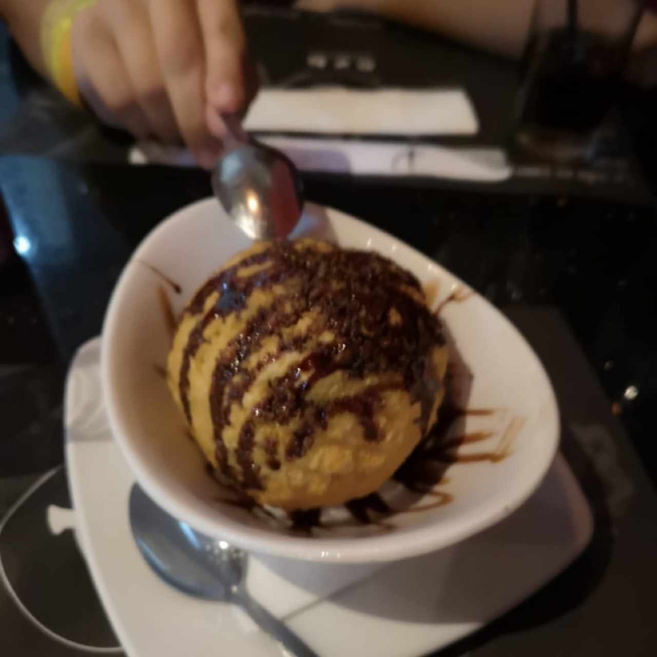 Postres - Helado Frito
