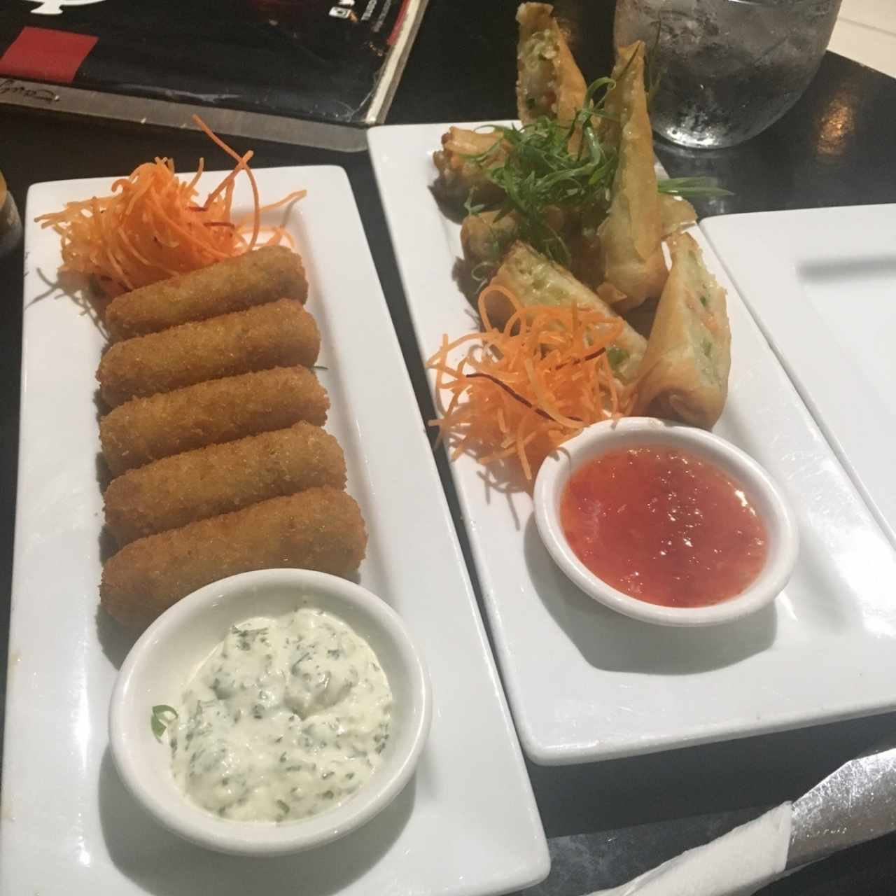 Entradas Calientes - Croqueta de Salmón