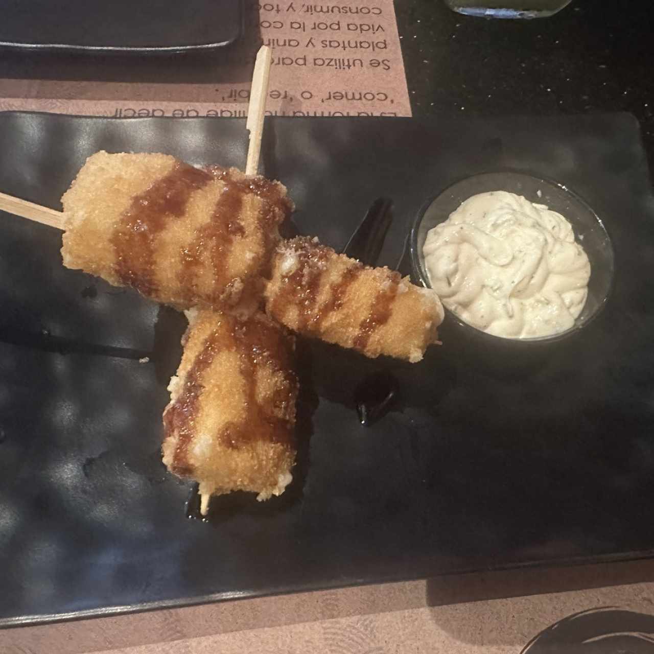 Brochetas de Queso