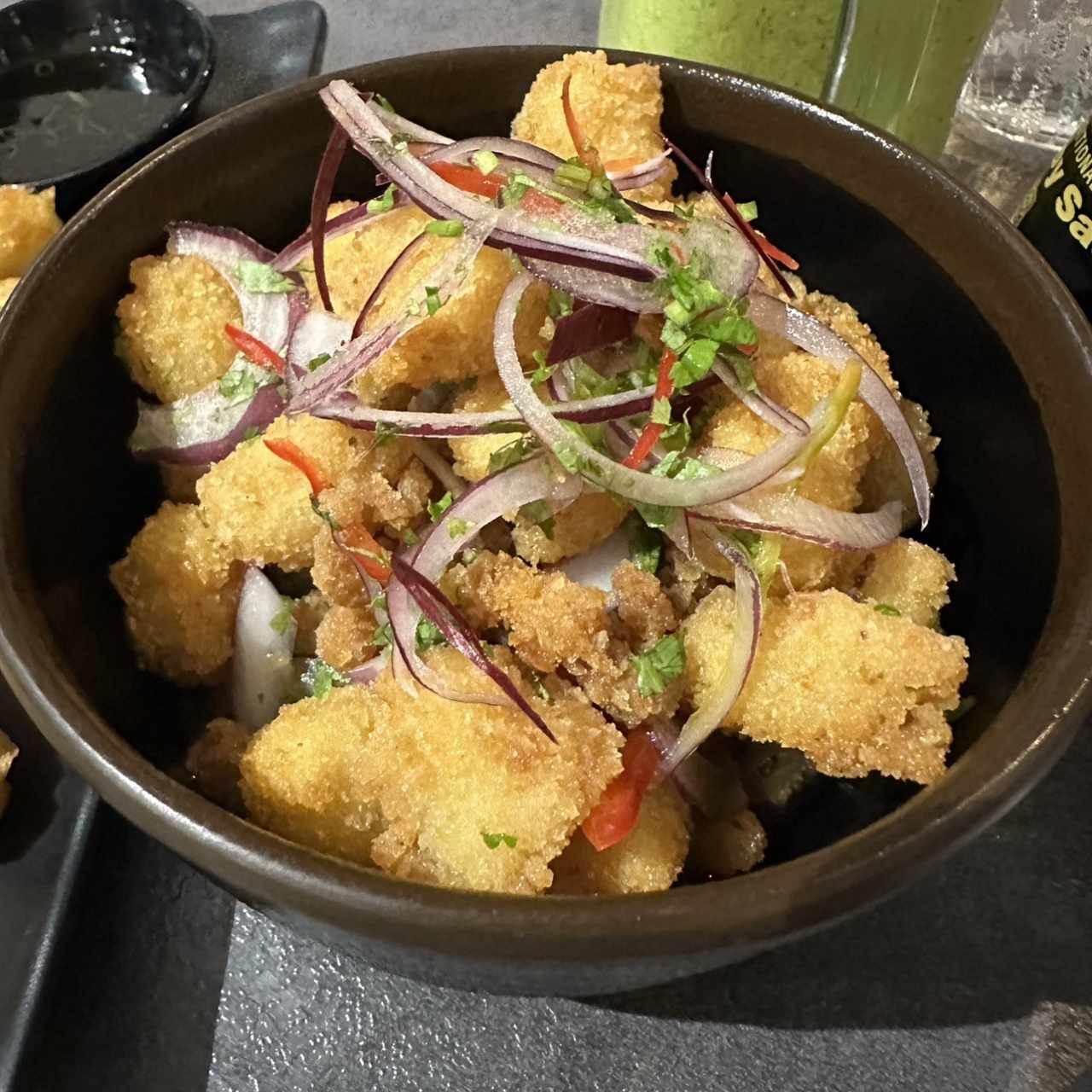 Ceviche Frito de Pescado Blanco