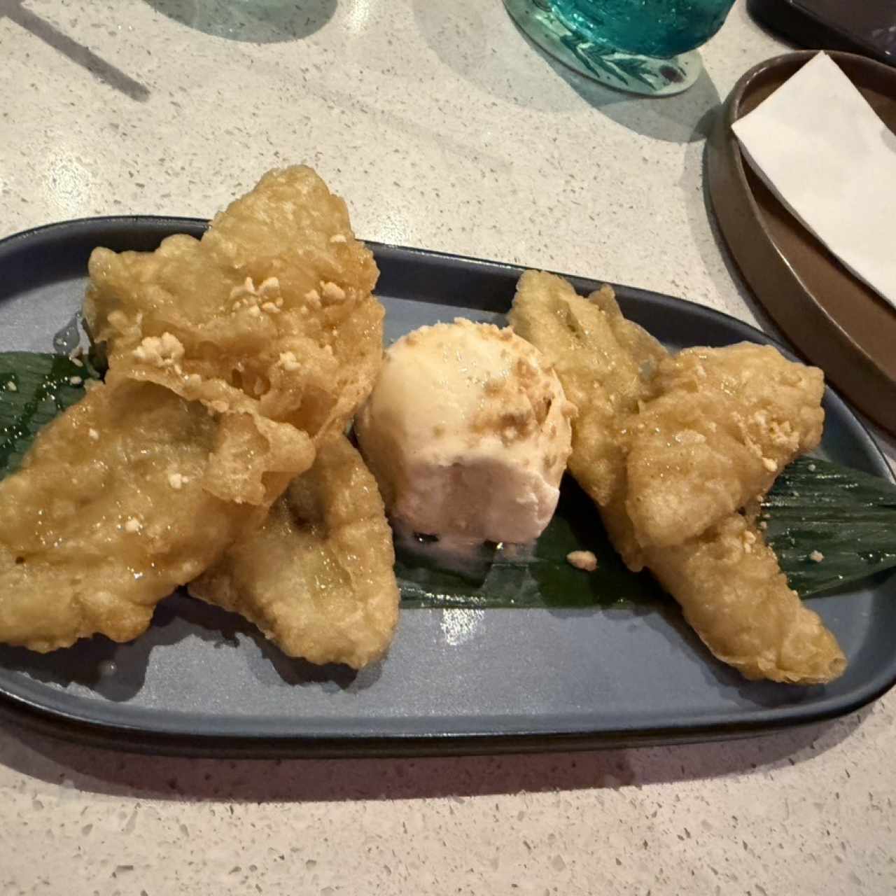 Postres - Banana Tempura