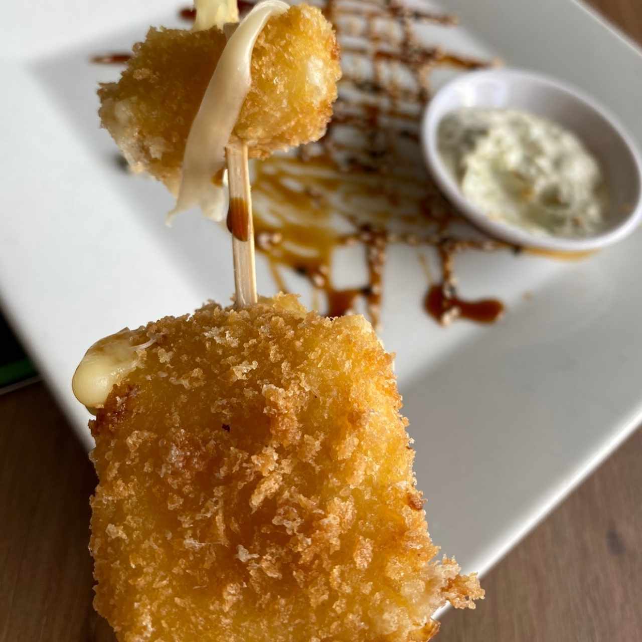  brocheta de queso 